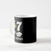Mug Garçons Filles Adolescent de 6+7 ans 13e anniversa (Devant gauche)