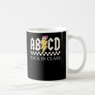 Mug Garçons Filles Rock Retour à l'école ABCD Retour e