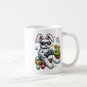 Mug Garçons Joyeux Jour de Pâques Jeu Vidéo Oeuf Bunny