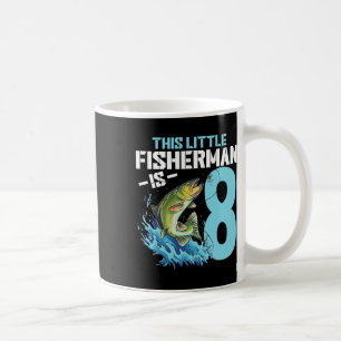 Mug Garçons Pêche Anniversaire Chemise 8 Ans Poisson G