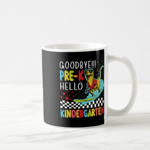Mug Garçons pré-maternelle dernier jour d'école dinosa