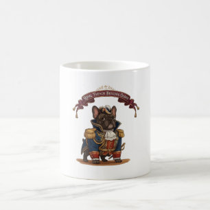 Mug Garde Bouledogue Français Royal Art Chien Vintage