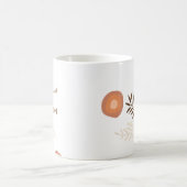 Mug Garde Calme & Continue Moderne Chic Personnalisé (Centre)