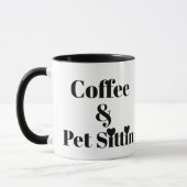 Mug Garde d'animaux & Café (Gauche)