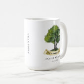Mug Garde d'arbre des cousins de réunion familiale per (Devant droit)
