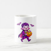 Mug Garde de bonbons d'Halloween de vampire (Centre)