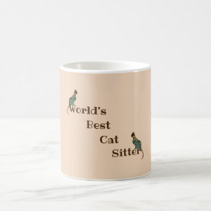 Mug Garde de Chat de Rêve Soigneur d'Animaux Merci
