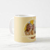 Mug Garde de Message Photo Modèle Copains Jaune C62 (Devant gauche)