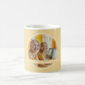 Mug Garde de Message Photo Modèle Copains Jaune C62 (Centre)