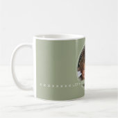 Mug Garde de Message Photo Modèle Grand-mère Vert C22 (Gauche)