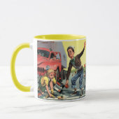 Mug Garde de passage de la patrouille de sécurité vint (Gauche)