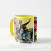 Mug Garde de passage de la patrouille de sécurité vint (Devant gauche)