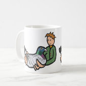 Mug Garde de pigeon (Devant gauche)