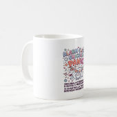 Mug Garde du Royaume Licorne Conception Vectorielle Ad (Devant gauche)