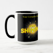 Mug Garde Étoile Céleste Moderne Brillante (Gauche)