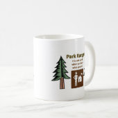 Mug Garde forestier (Devant droit)