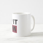 Mug Garde-le bizarre (Devant droit)