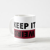 Mug Garde-le bizarre (Devant gauche)