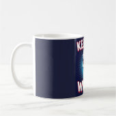 Mug Garde-le drôle crâne (Gauche)