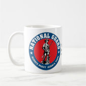 Mug Garde nationale des Etats-Unis - j'ai servi (Gauche)