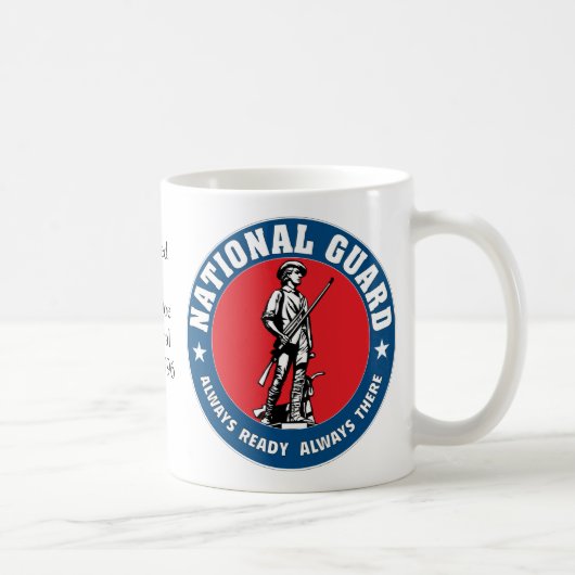 Mug Garde nationale des Etats-Unis - j'ai servi (Droite)