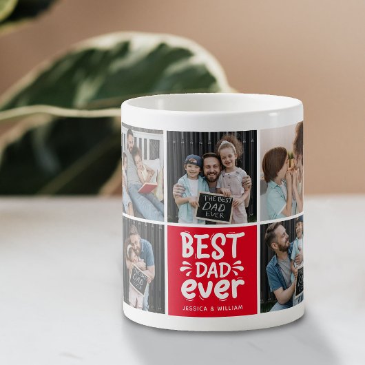 Mug Garde photo moderne 'Best Dad Ever' 9