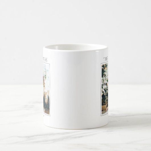 Mug Garde-photos de Noël des couples (Centre)