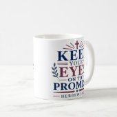 Mug Garde Tes Yeux Sur La Promesse Scripturaire Bibliq (Devant droit)
