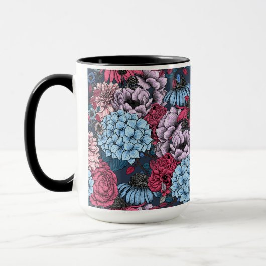 Mug Garden florals (Gauche)