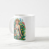 Mug Garden Queen | Floral Gardener Aesthetic (Devant gauche)