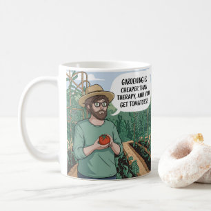 Mug Garden Therapy Sip Your Way to Tomato Bliss