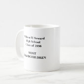 Mug Gardenai, classe de lycée de William H Seward de… (Devant gauche)