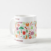Mug Gardener à tête personnalisée (Devant gauche)