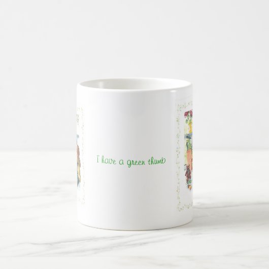 Mug Gardener Teddy Bear (Centre)