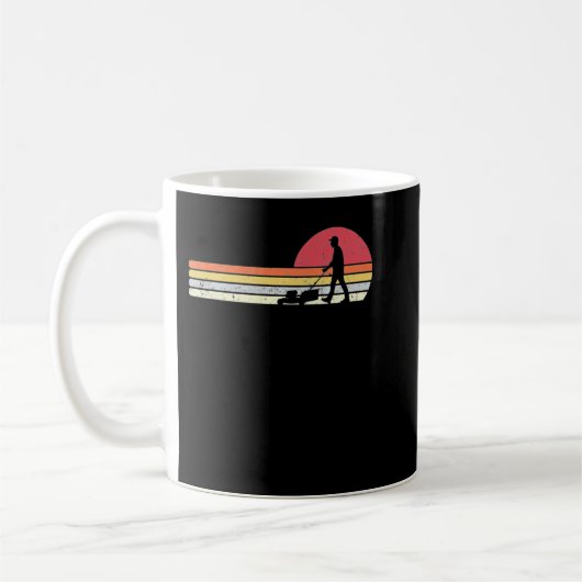 Mug Gardener, tondeuse à gazon, Gardien à gazon de sty (Gauche)