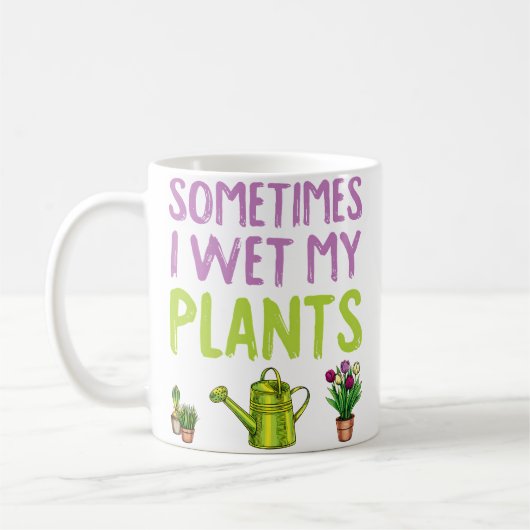 Mug Gardening Is My Therapy Sometimes I Wet My Pants G (Gauche)