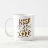 MUG GARDER CALME ET AMOUR (Gauche)