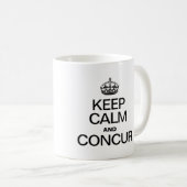 MUG GARDER CALME ET CONCUR (Devant droit)