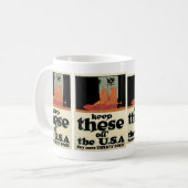 Mug Garder ceux des États-Unis (Devant gauche)