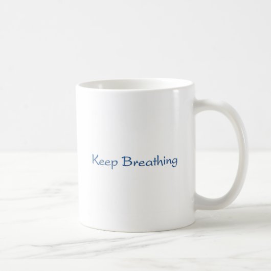 Mug Garder la respiration (Droite)