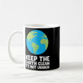 Mug Garder la Terre propre Ce n'est pas Uranus 1 (Gauche)