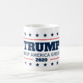Mug Garder l'Amérique à l’élection Donald Trump 2020 (Centre)