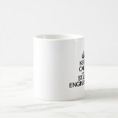 MUG GARDER LE CALME ET ÉTUDIER L'INGÉNIERIE (Centre)