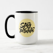 Mug Garder le jaune positif (Gauche)