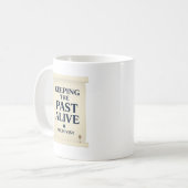 Mug Garder le passé vivant – Archiviste (Devant gauche)
