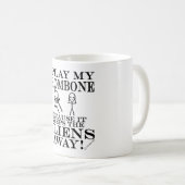 Mug Garder les Aliens loin de Trombone (Devant droit)