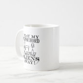 Mug Garder les Aliens loin Harpsichord (Devant gauche)