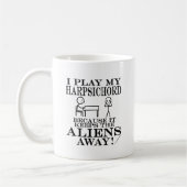 Mug Garder les Aliens loin Harpsichord (Gauche)