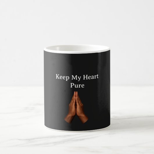 Mug Garder mon cœur pur (Centre)