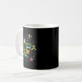 Mug Garder une conscience positive de la santé mentale (Devant gauche)